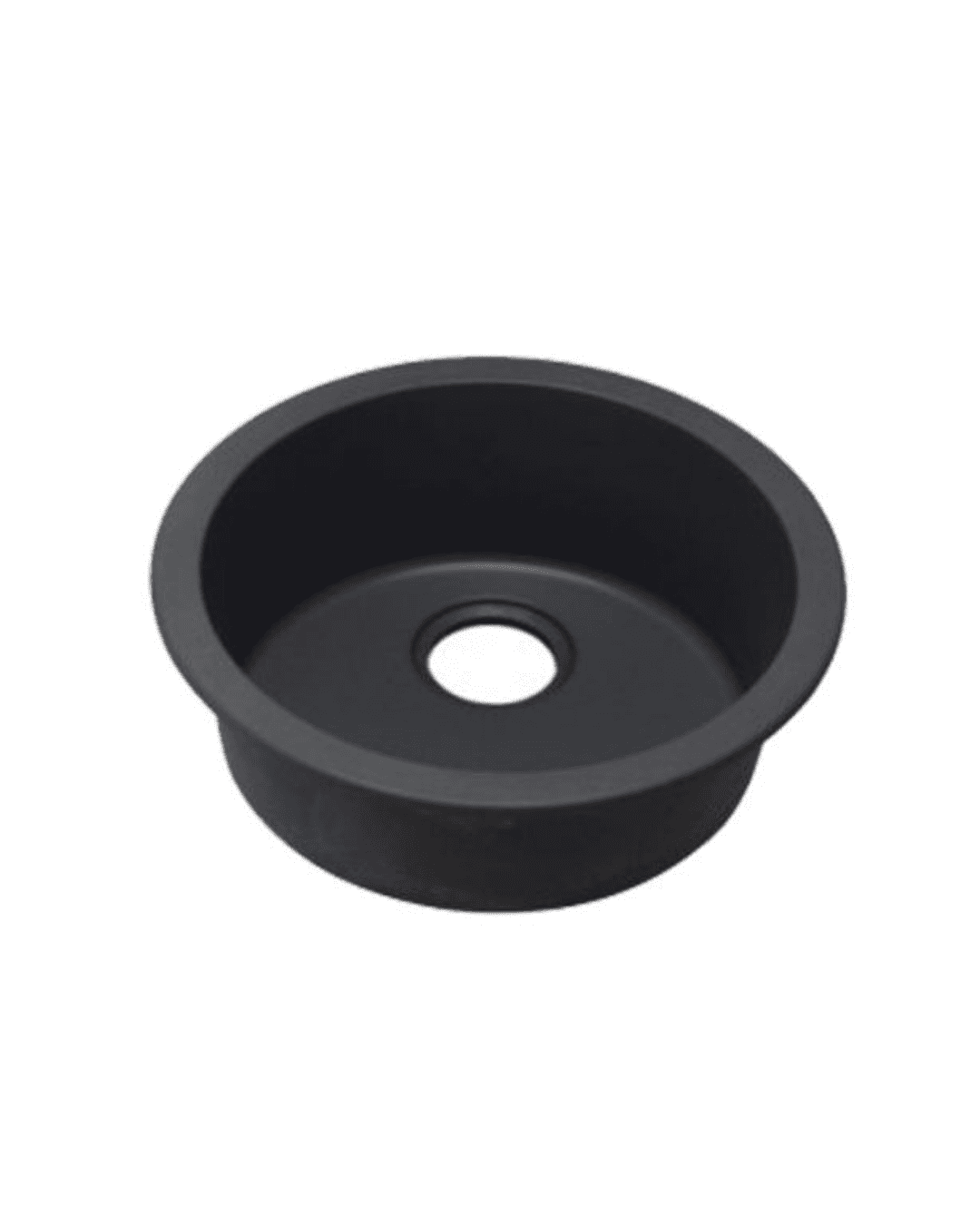 Arete Stone Single Bowl Round Sink (Top/Flush/Undermount) 460mm