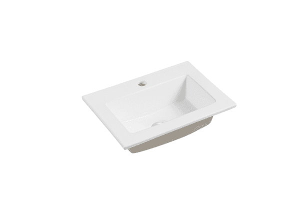 Kada 50M High Gloss White Insert Basin