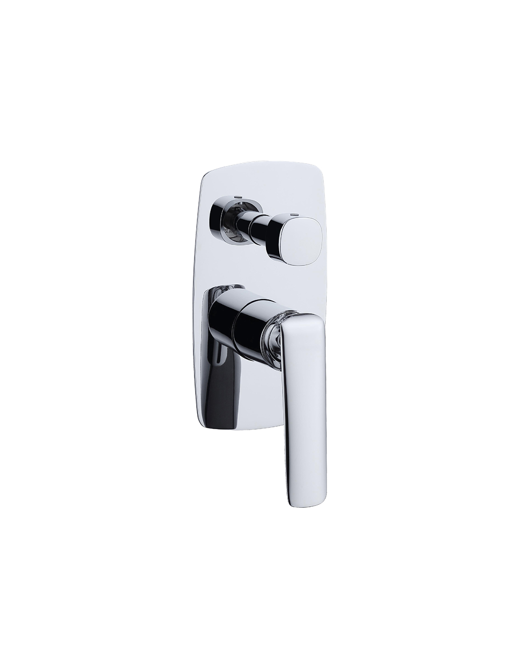 wall mixer with diverter chrome 