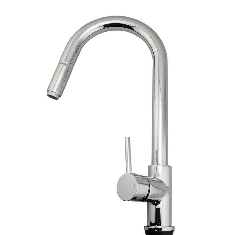 360° Round Swivel Pull Out Kitchen Mixer