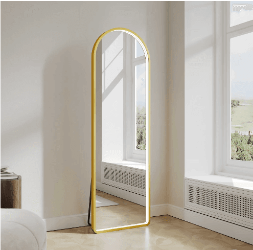 Saga 500×1600mm Freestanding LED Arch Mirror