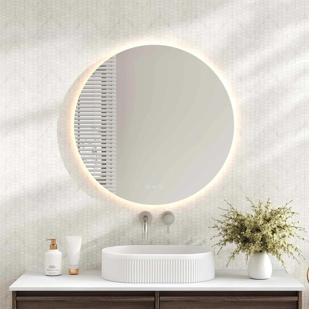 Luna LED Round Mirror 750mm