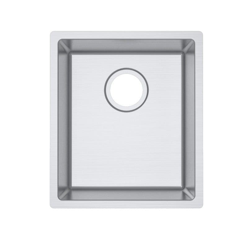 Handmade Stainless Steel Single Bowl Kitchen Sink 1.2mm (Top/Flush/Undermount) 380*440*200mm