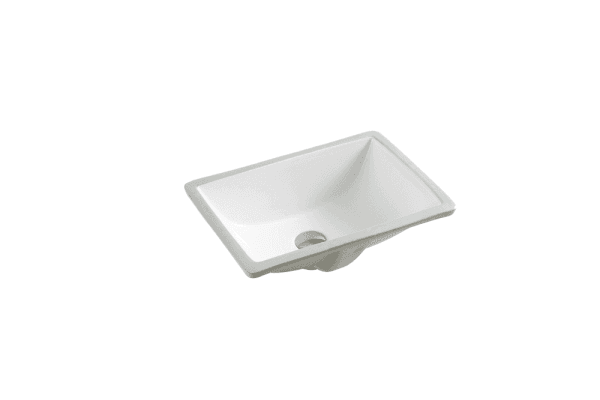 Nue 46 High Gloss White Undercounter Basin