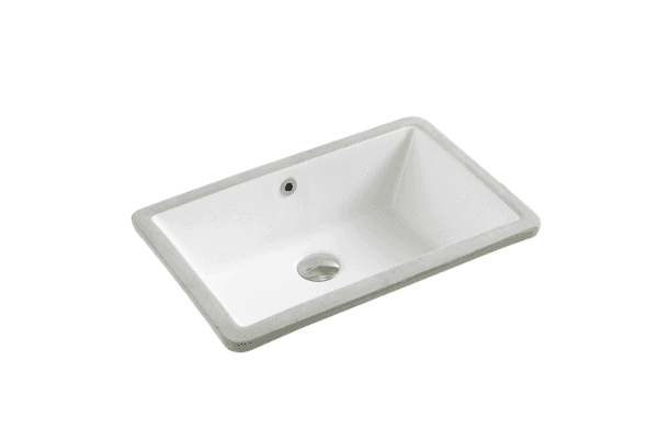 Nue 53 High Gloss White Undercounter Basin