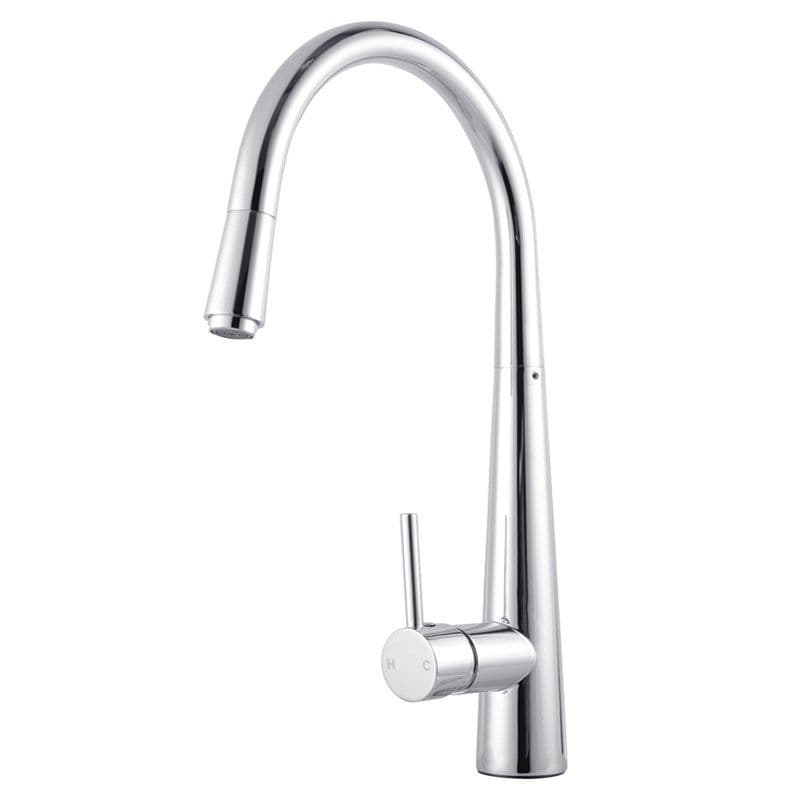 360° Round Swivel Pull Out Kitchen Mixer