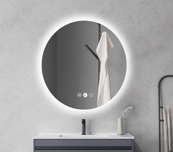 Luna LED Round Mirror 900mm