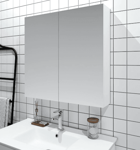 PVC Shaving Cabinet 90cm