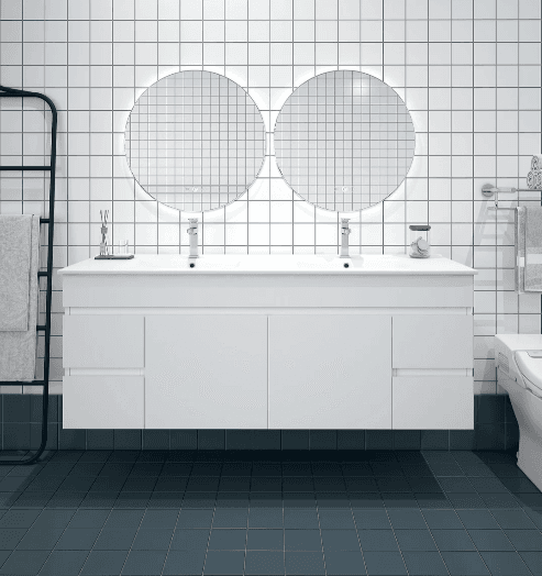 Bianca 1500mm PVC Wall Hung Vanity Gloss White