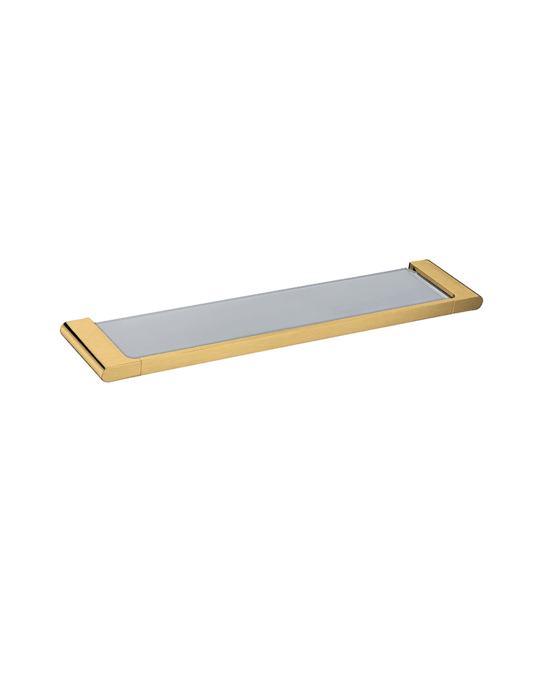 shower shelf brushed yellow gold