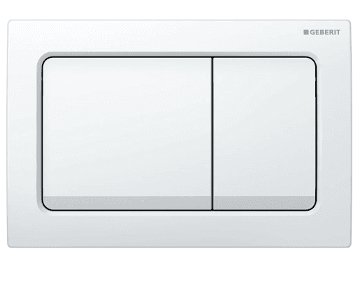 Geberit Alpha01 Square Dual Flush Plate