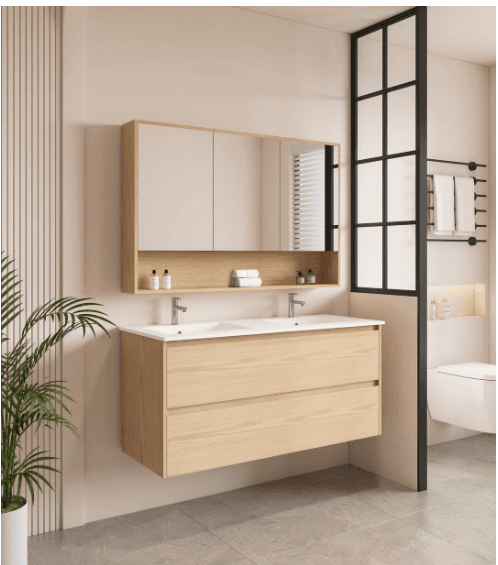 HERA 1200mm Wall-Hung Vanity - Tas Oak