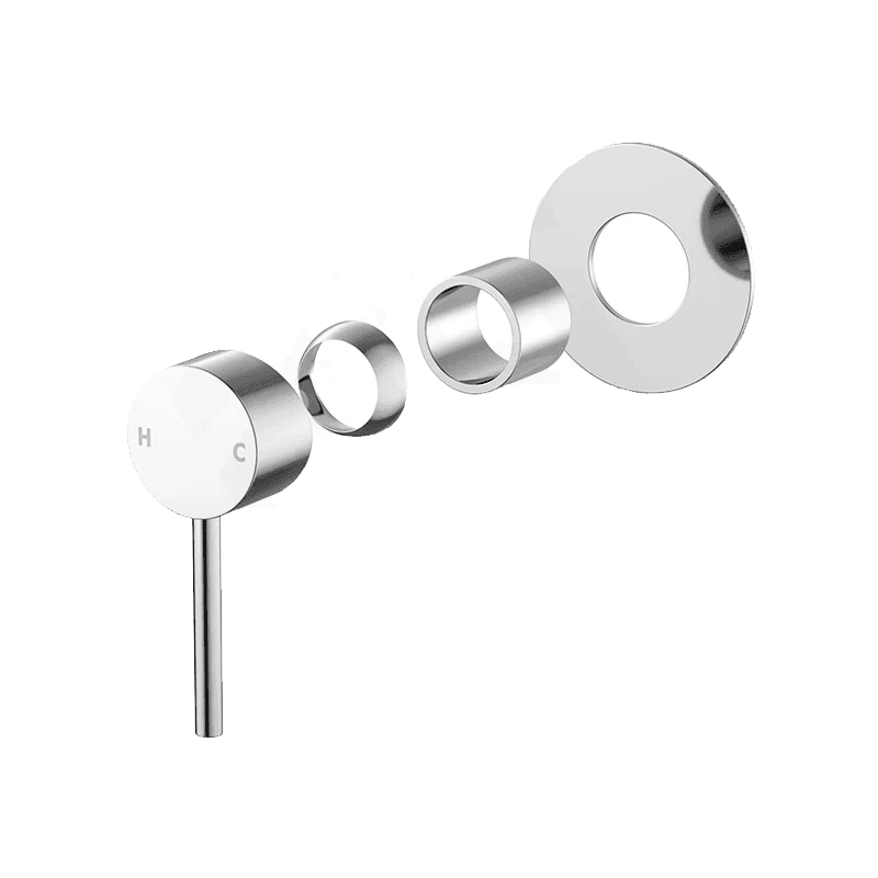 Pentro Wall Mixer with 80mm Cover Plate Trim Kit Only