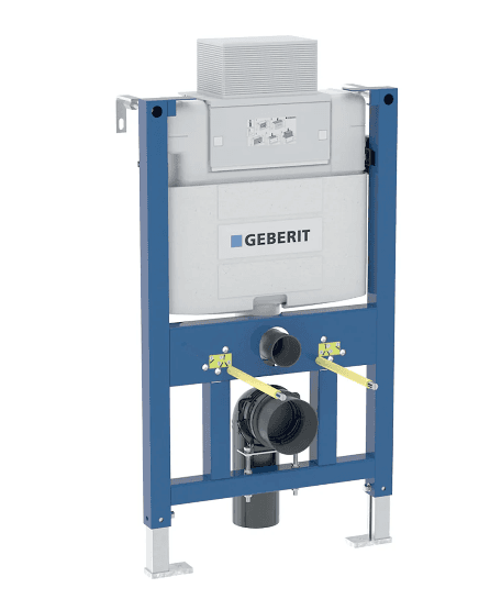 Geberit Duofix Frame with Alpha 12cm In-wall Cistern – 82cm Height